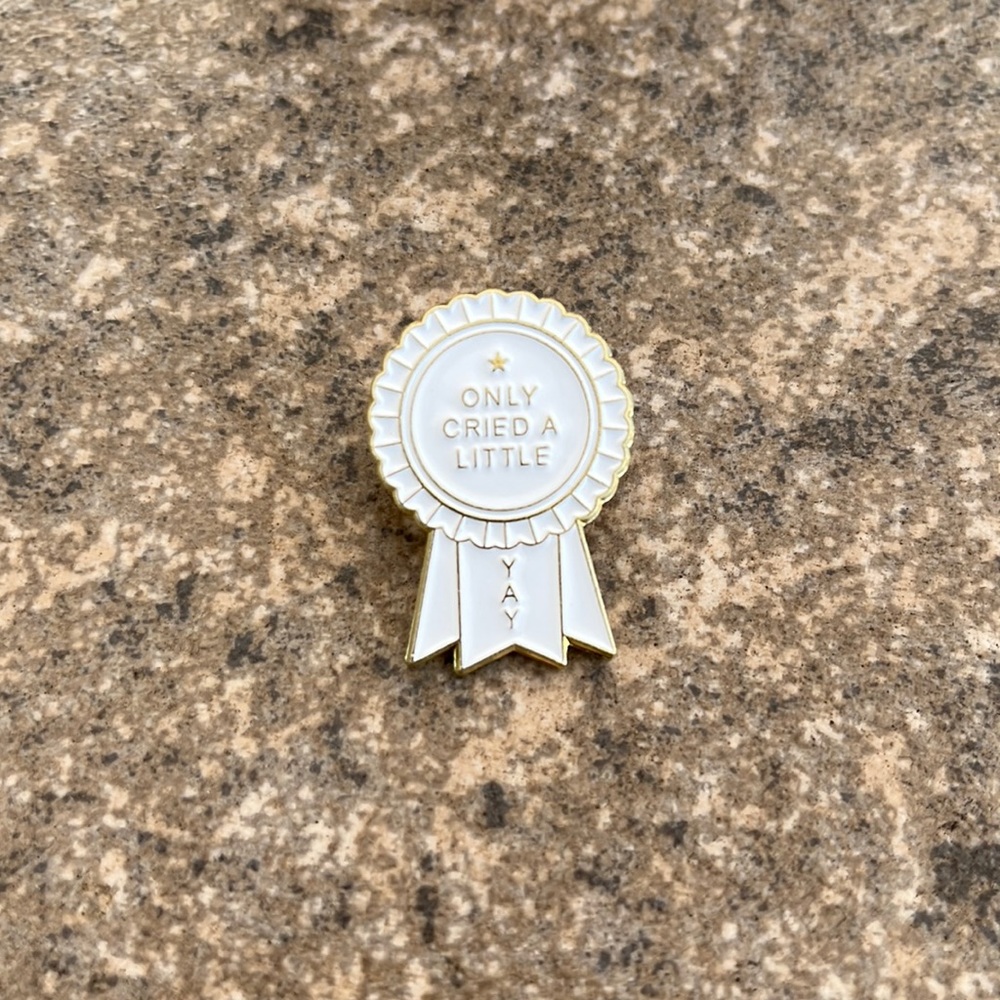 Only cried a little brooch‎ lapel pin backpack pin hat pin